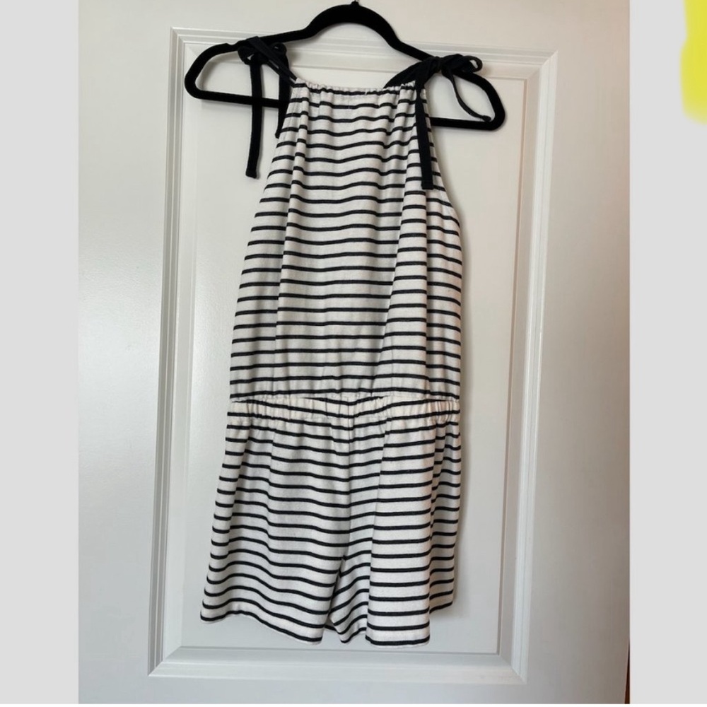 Madewell Striped Romper
